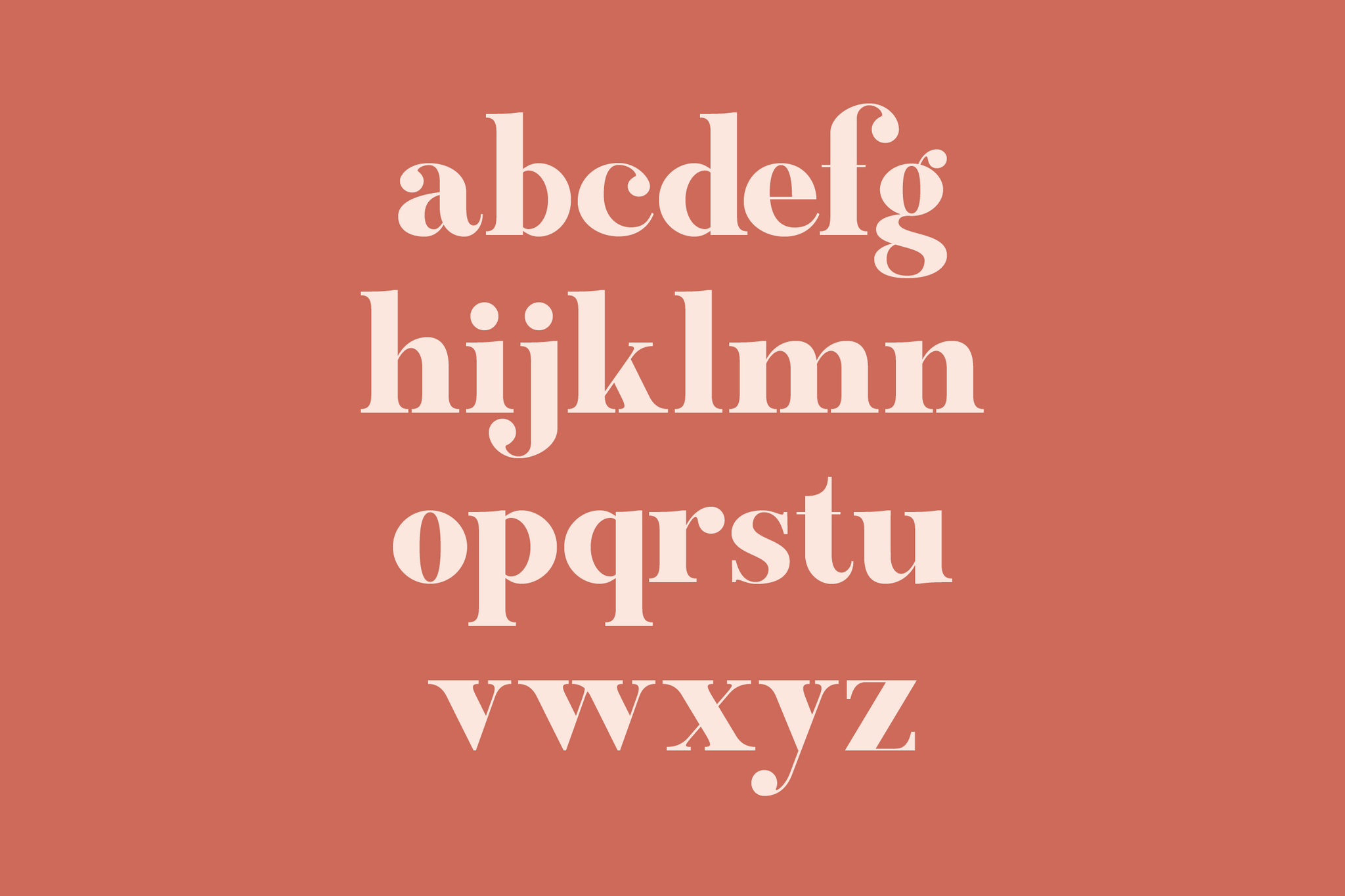 Lowercase Alphabet - Letter Design - Celesse